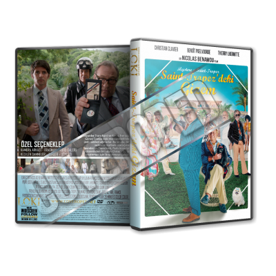 Saint-Tropez'deki Gizem - Mystère à Saint-Tropez - 2021 Türkçe Dvd Cover Tasarımı